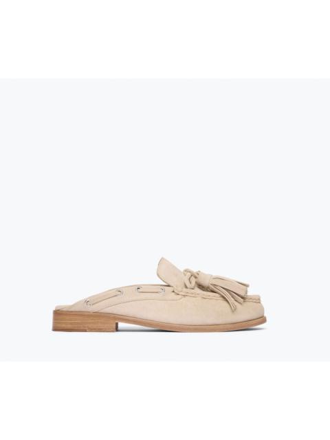 FRĒDA SALVADOR LEON TASSEL PENNY LOAFER MULE