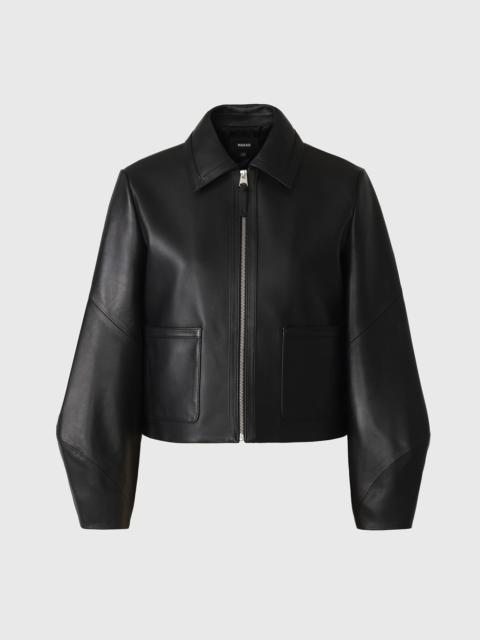 MACKAGE SOLANA-L Relaxed fit leather bomber