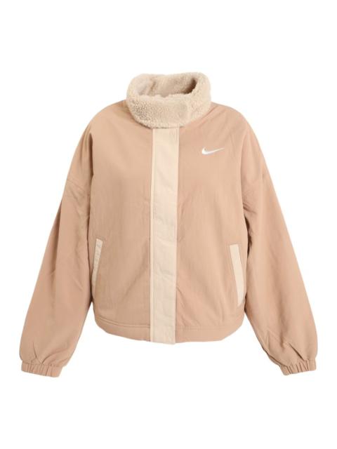Nike (WMNS) 나이키에 의하여 길쌈되는 Fleece 선 재킷 'Hemp 샌들리프트' DQ6847-200