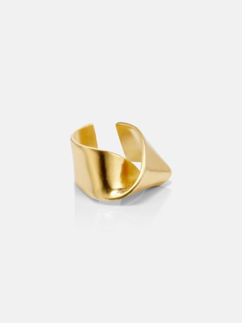 YSSO Cordella 24kt gold-plated ring