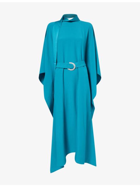 Taller Marmo Luna Belted Woven Kaftan