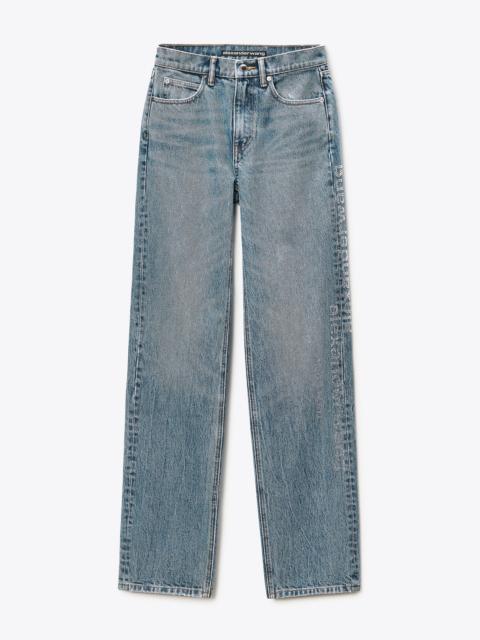 Alexander Wang CRYSTAL MIRROR LOGO EZ JEAN