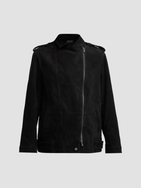 KOBI HALPERIN Women's Priscilla Suede Moto Jacket - Black