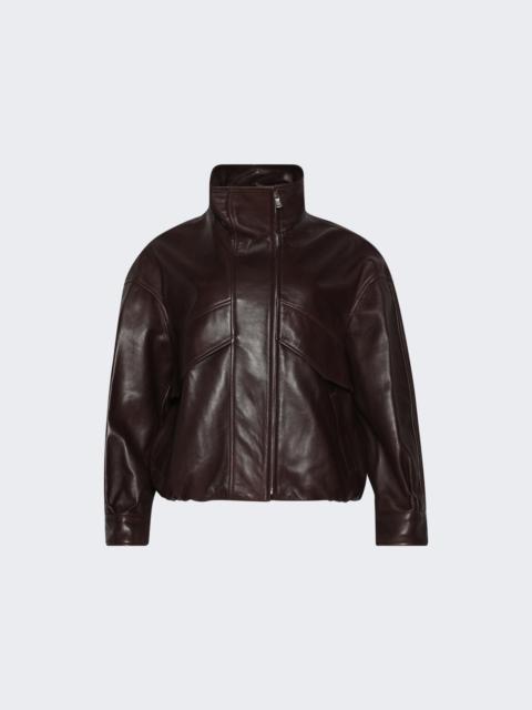 NOUR HAMMOUR Roland Jacket Brown