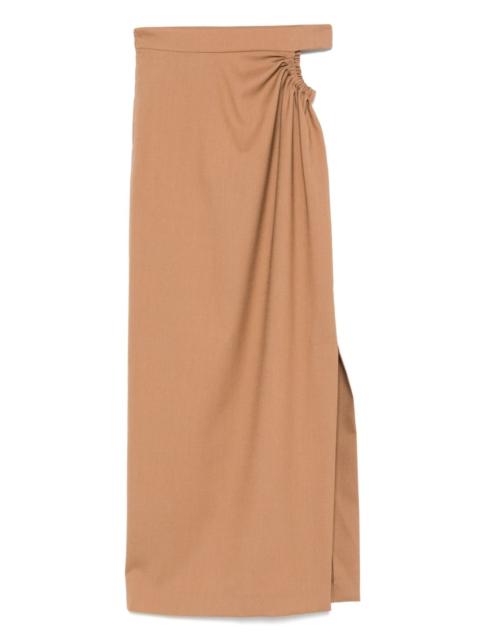 Max Mara virgin-wool skirt
