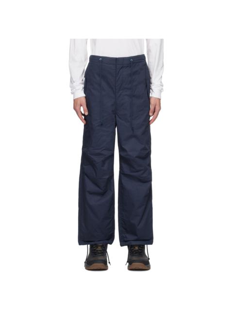 Navy Drawstring Trousers