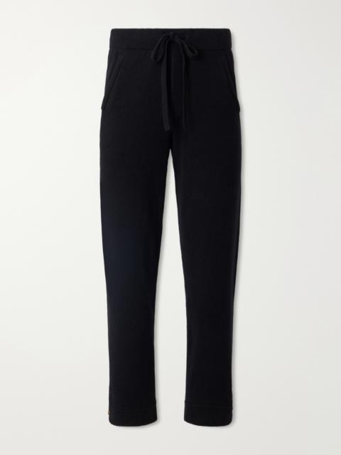 God’s True Cashmere Straight-Leg Cashmere Drawstring Trousers