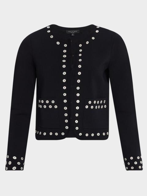 rag & bone Melo Embellished Cardigan