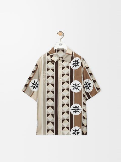 Loewe Short sleeve shirt in silk