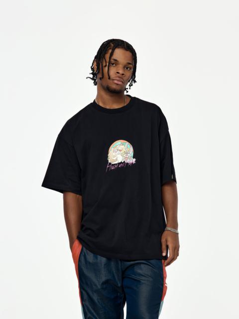 Martine Rose HIGH ON HOPE S/S OVERSIZED T-SHIRT (BLACK)