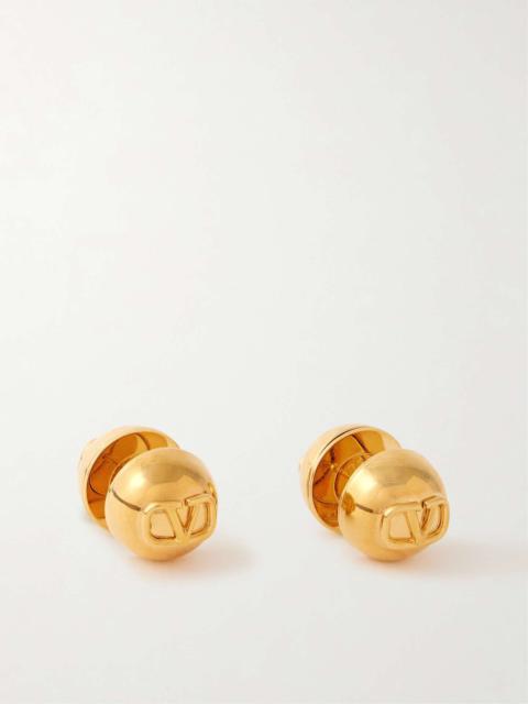 Valentino VLOGO gold-tone earrings