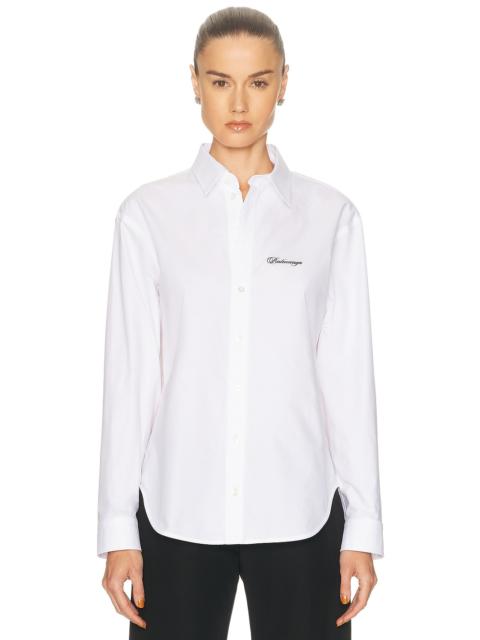 BALENCIAGA Cotton Poplin Top