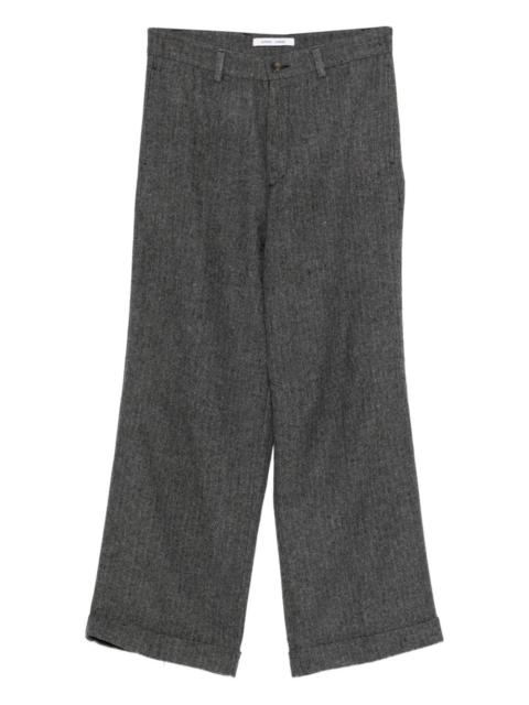 SAMSØE SAMSØE cuffed wide-leg trousers