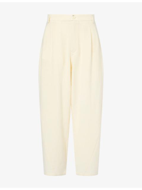 DARKPARK Phebe Wide-Leg Wool And Cashmere Trousers