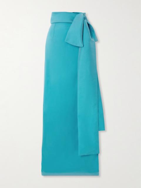 BERNADETTE Bernard Taffeta Maxi Skirt