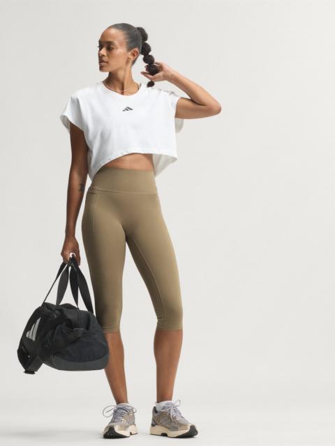adidas Optime Workout Contour Capri Leggings