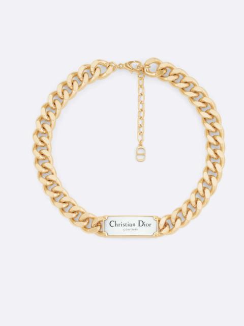 Dior Christian Dior Couture Chain Link Necklace