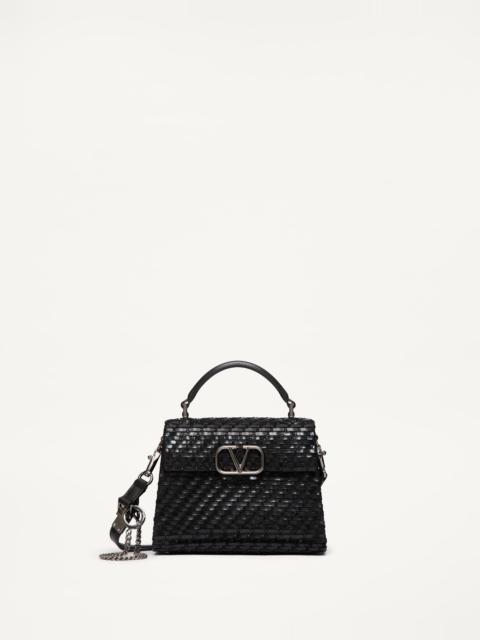 Valentino VALENTINO GARAVANI VSLING MINI WOVEN HANDBAG