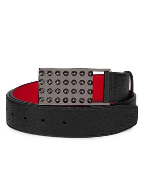 Christian Louboutin Men's Funky Belt - Black