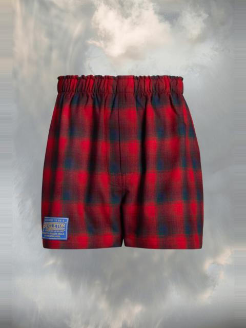 Maison Margiela Pendleton shorts