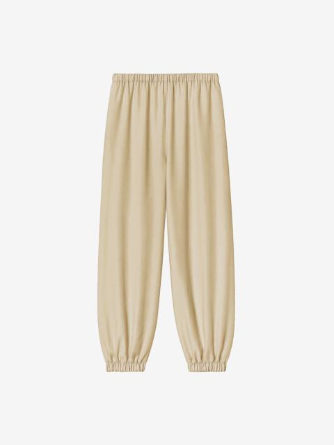 The Frankie Shop Isola Fluid Balloon Pants - Beige