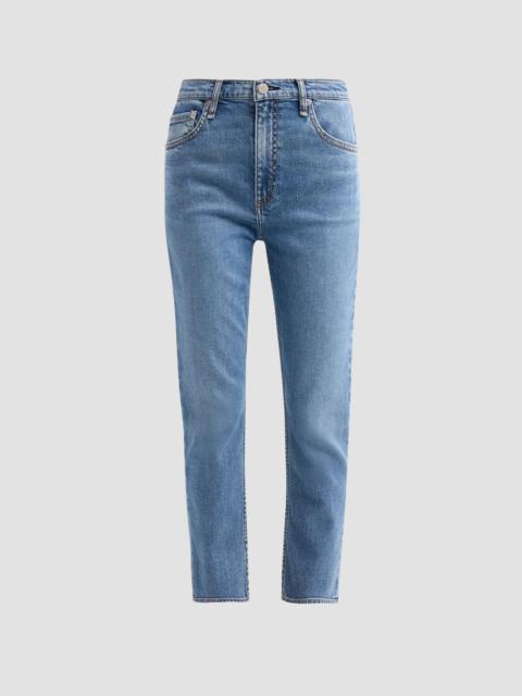 rag & bone Women's Wren Ankle Slim Jeans - River
