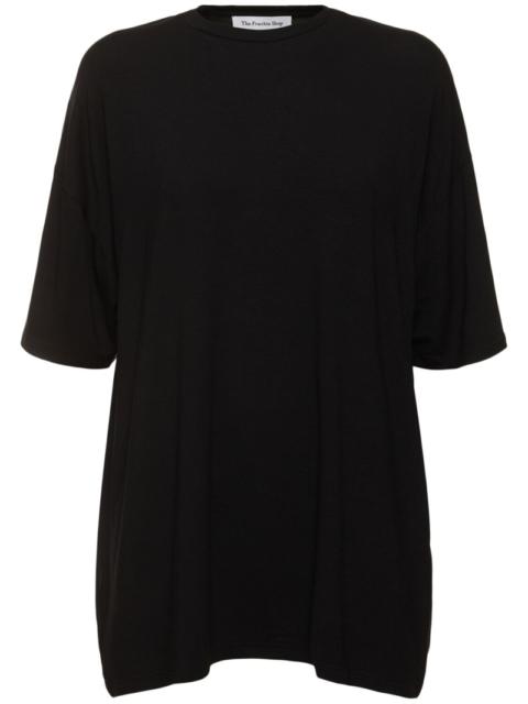 Ella boxy viscose t-shirt