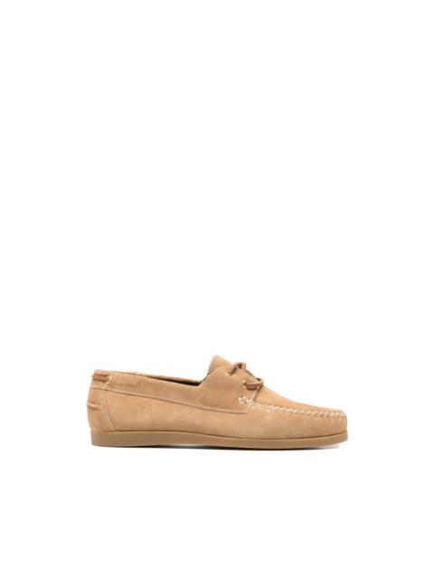 VINNY’s almond-toe boat shoes