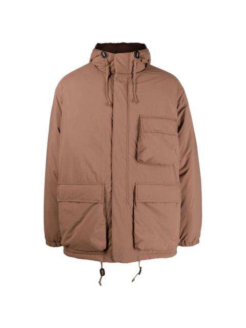 Universal Works Stayout hooded padded jacket