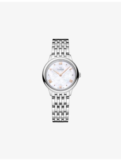OMEGA De Ville Prestige Stainless-Steel Quartz Watch 27.5mm