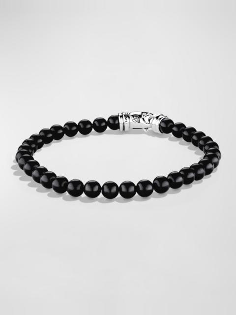 DAVID YURMAN 6mm Men's Spiritual Bead Bracelet