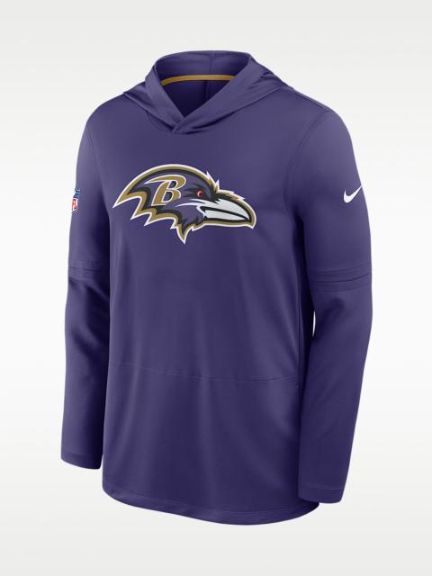 Nike Baltimore Ravens Alt Men's Nike Dri-FIT NFL Long-Sleeve Hooded Top