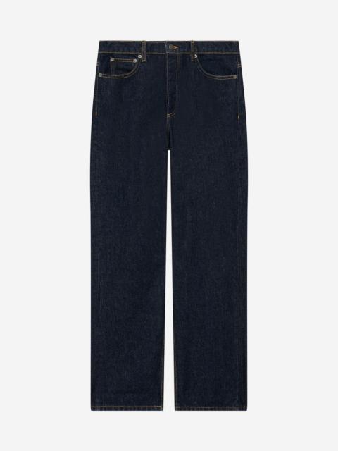 The Kooples BLUE STRAIGHT JEANS