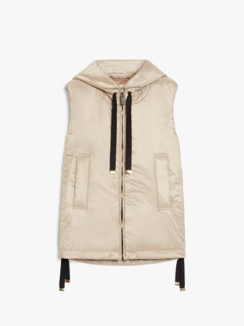 Max Mara GREENGO Water-repellent technical canvas gilet