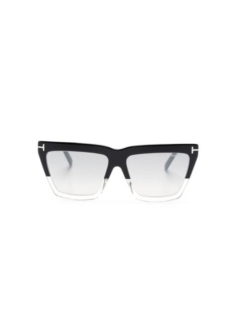 Eden oversize-frame sunglasses