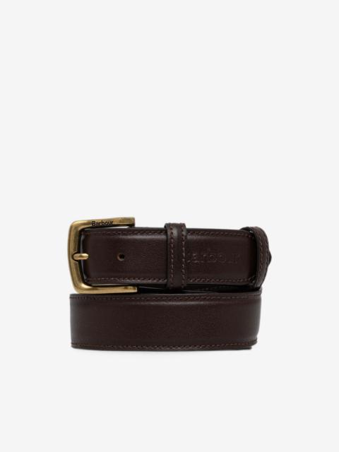 Barbour logo-debossed belt