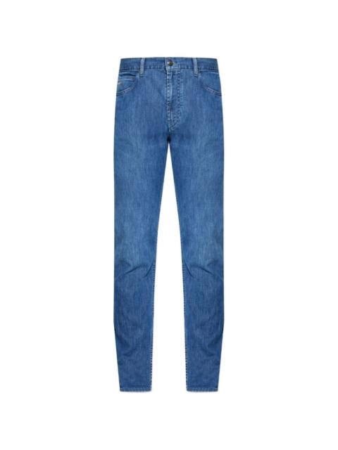 EMPORIO ARMANI logo plaque jeans