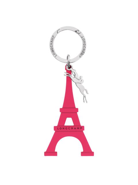 Longchamp Le Pliage Original Keyring Pink - Leather
