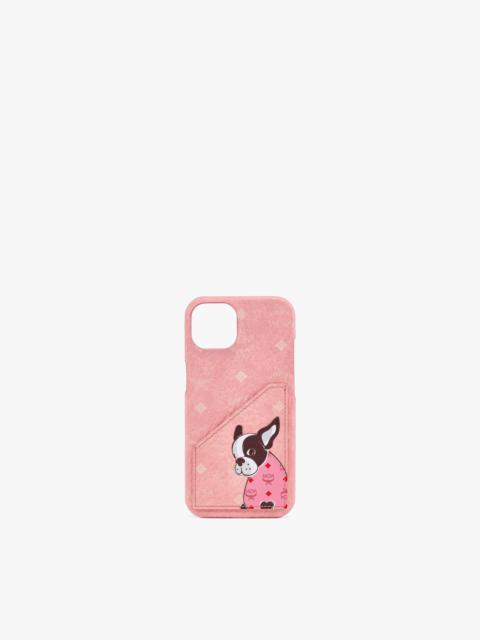 iPhone 13 Case w/ Card Slot in Visetos