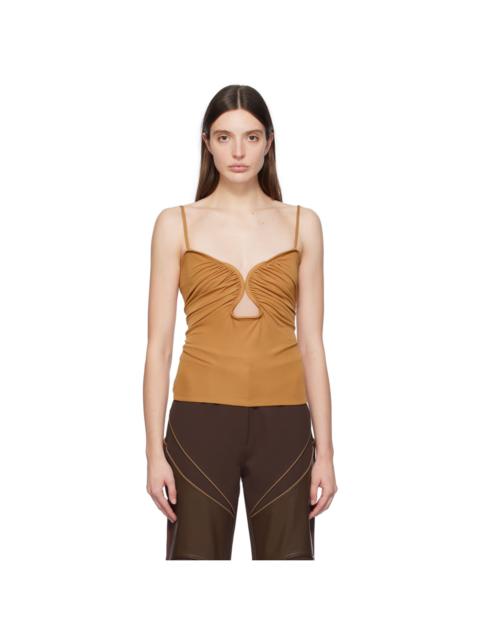 Tan Val Camisole