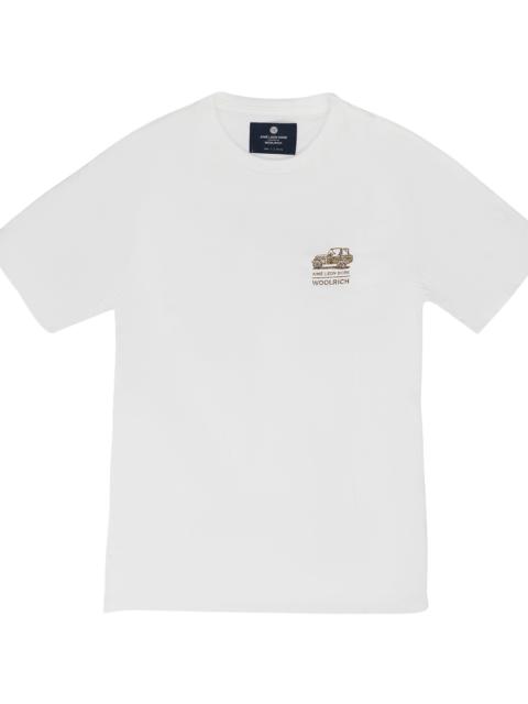 AIMÉ LEON DORE Woolrich All Terrain Tee "Coconut Milk" WR22CT001 COCONUT MILK