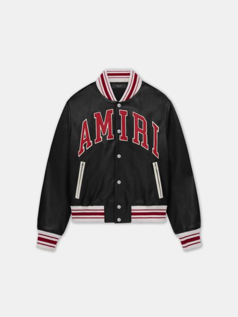 AMIRI AMIRI LEATHER BOMBER