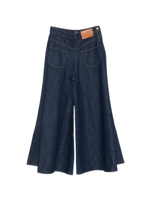 A.W.A.K.E. MODE Mirror wide-leg jeans