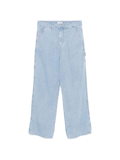 DARKPARK LISA LIGHT BLUE WASHED RIPPED JEANS | netdressed