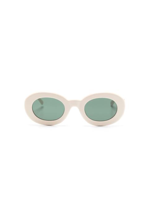 Les lunettes Pralu round-frame sunglasses