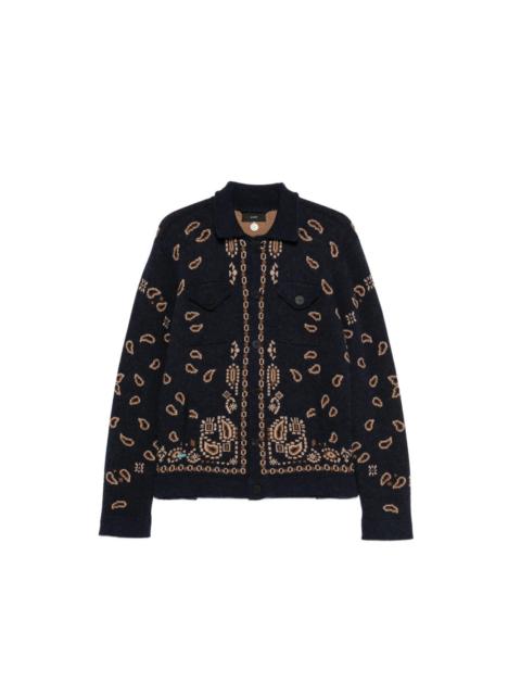 Alanui BANDANA JACQUARD JACKET