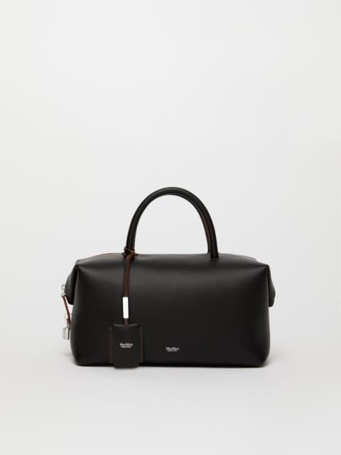 Max Mara HOLDALLM Shiny leather satchel bag