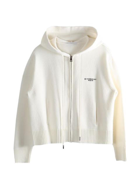 Givenchy hooded full-zip cardigan