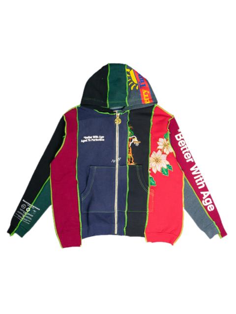 *Better With Age Better With Age '5 Panel' Zip-Up Hoodie (Multi)