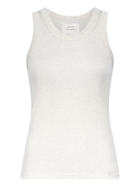 Loulou de Saison LIMBA embroidered tank top